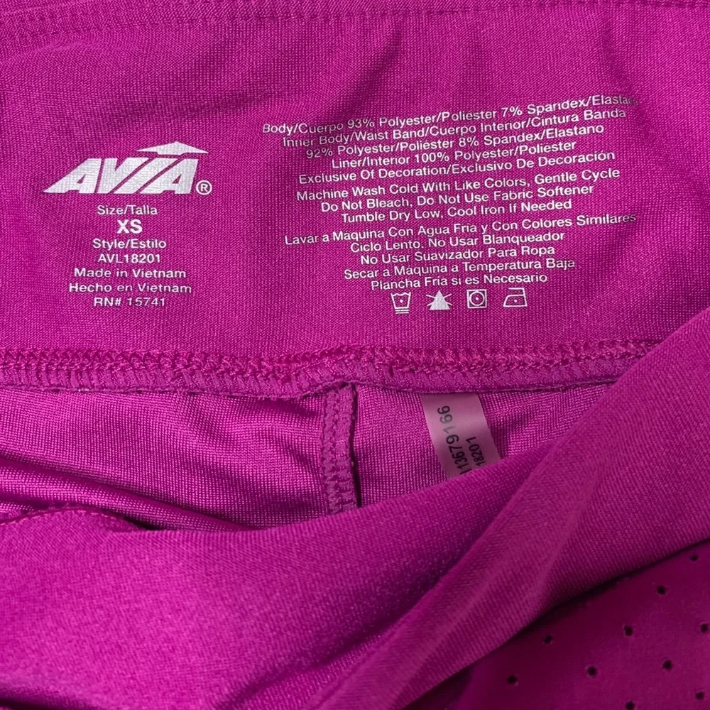 Avia Womens 2 In 1 Running Shorts Size XS Gym - Picture 5 of 9